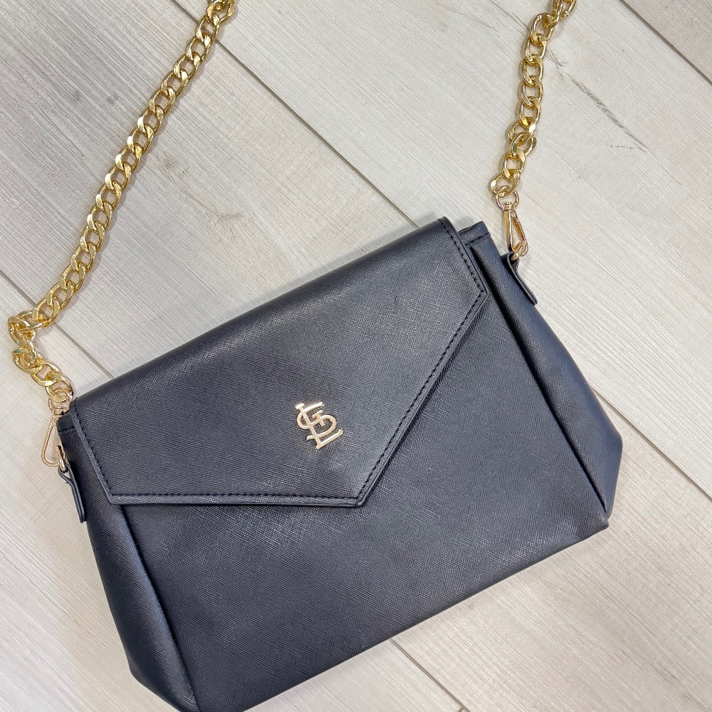 STL St. Louis Cardinals Logo Black Purse